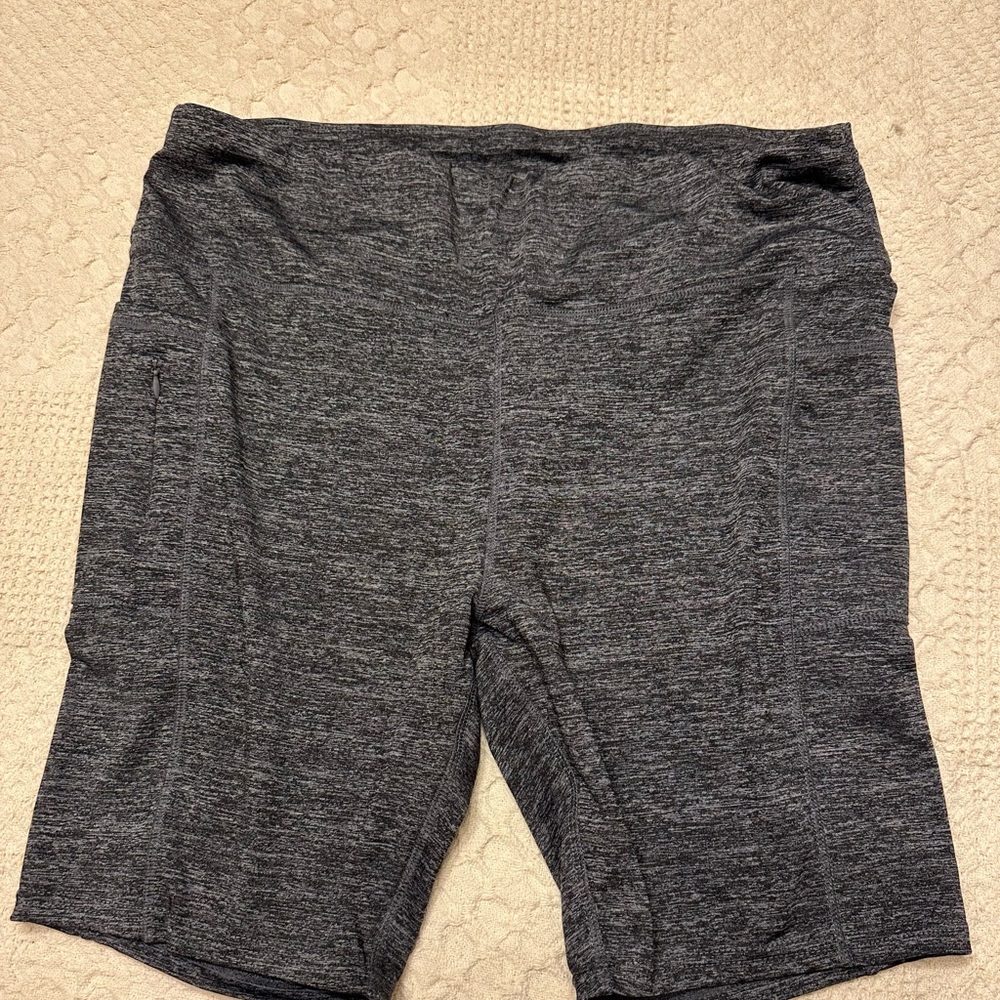 Adrienne Vittadini Gray Athletic Shorts